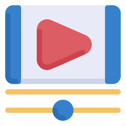 reproductor multimedia icono gratis