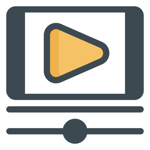 reproductor multimedia icono gratis