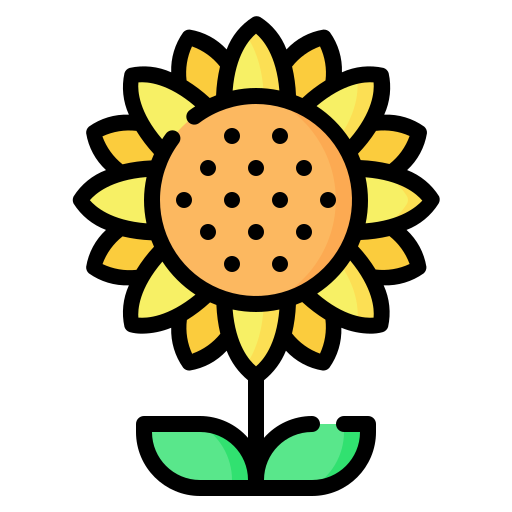 girasol icono gratis