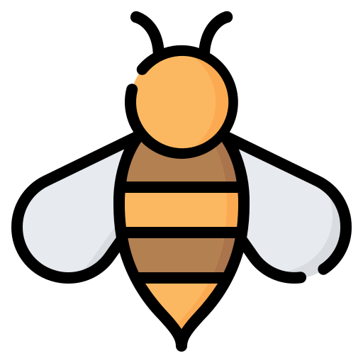 abeja icono gratis