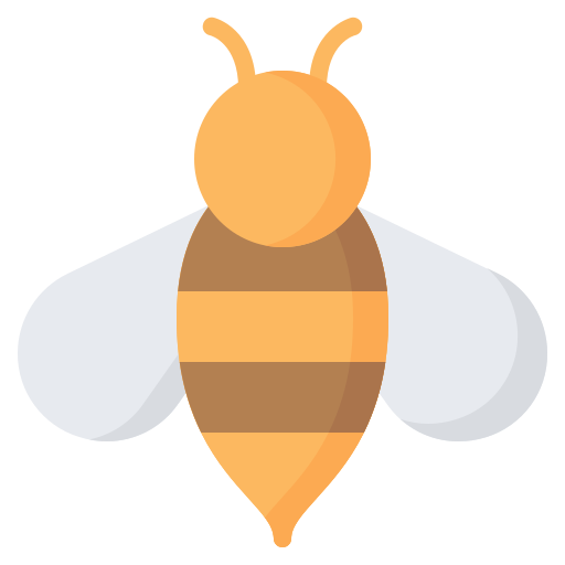 abeja icono gratis