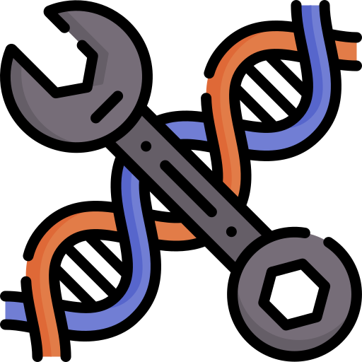 Genetic engineering free icon Genetic engineering free icon