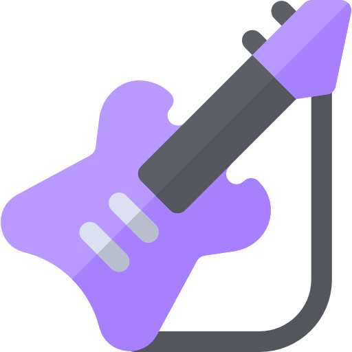 guitarra electrica icono gratis