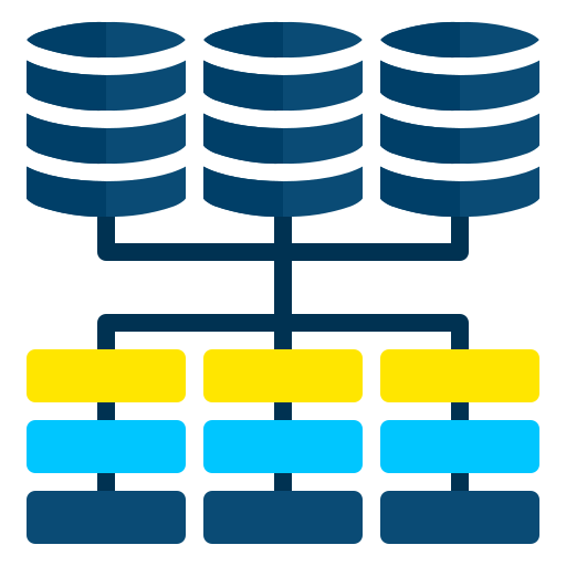 gestión de base de datos icono gratis