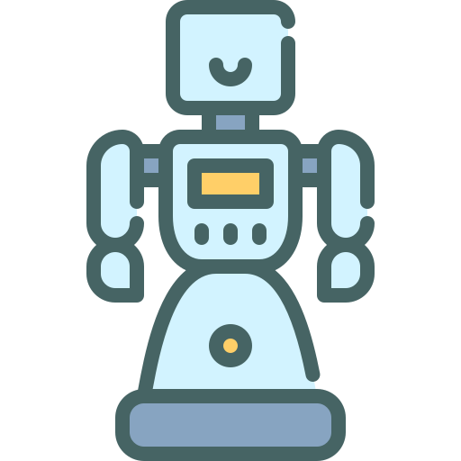 Robot assistant Generic Outline Color icon