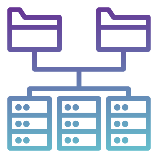 archivo de base de datos icono gratis