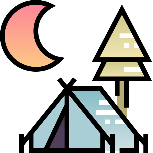 Tent free icon Tent free icon