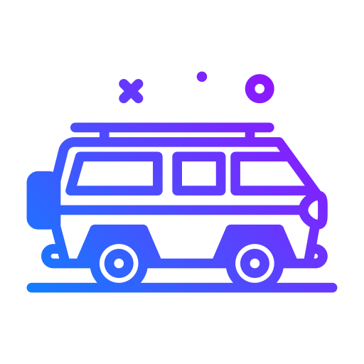 autocaravana icono gratis