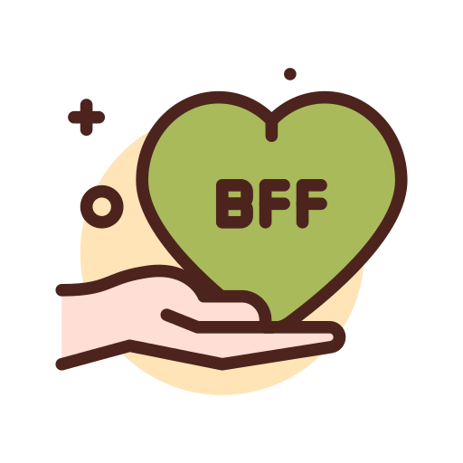 Bff - Free Love And Romance Icons