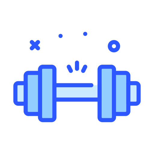 Dumbbell free icon