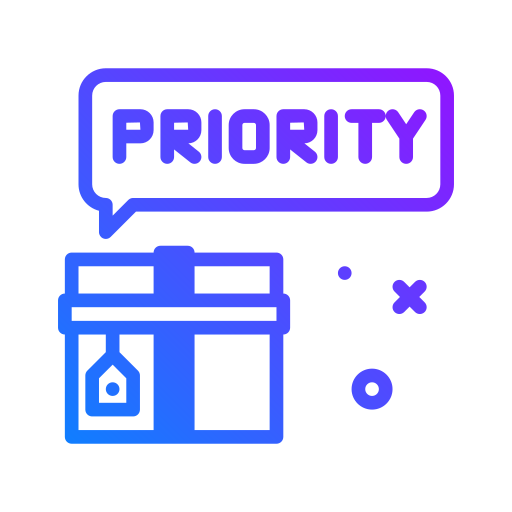 prioridad icono gratis