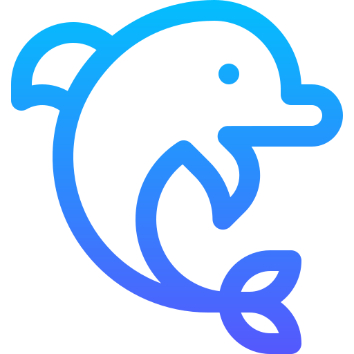 Dolphin free icon Dolphin free icon