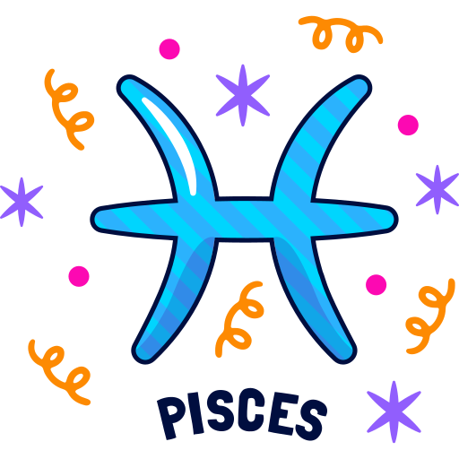 Pisces free sticker Pisces free sticker