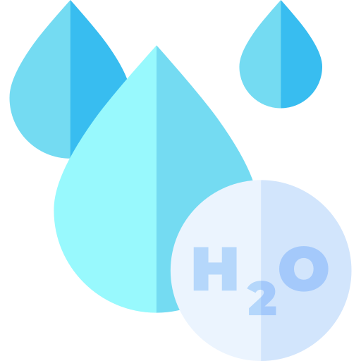 h2o icono gratis