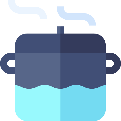 Pot Basic Straight Flat icon