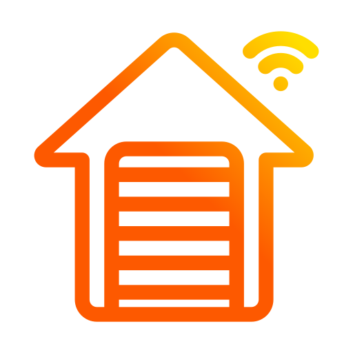 garaje inteligente icono gratis