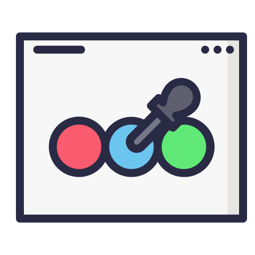 selector de color icono gratis