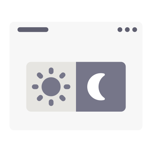 Night mode Generic Flat icon