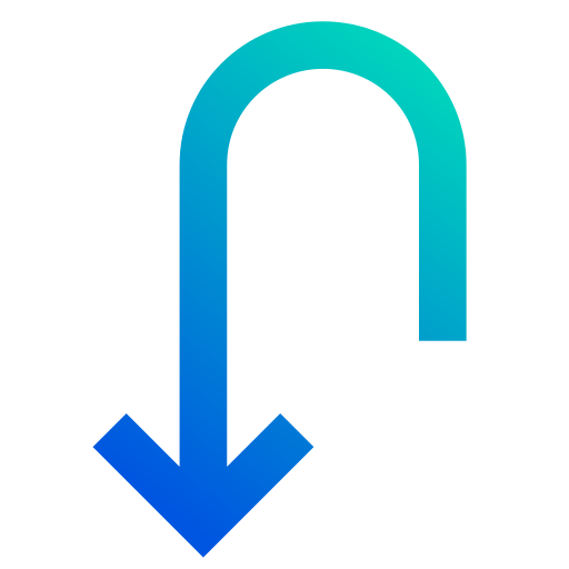 U turn free icon