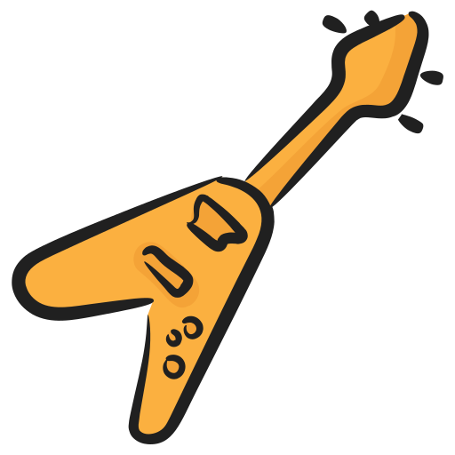 guitarra icono gratis