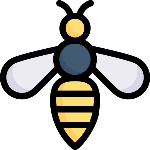 abeja icono gratis