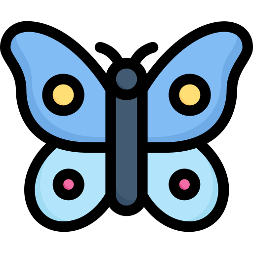 mariposa icono gratis