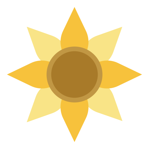 girasol icono gratis