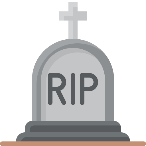 Gravestone Generic Flat icon