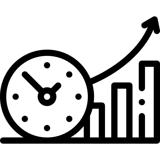 Bar chart free icon