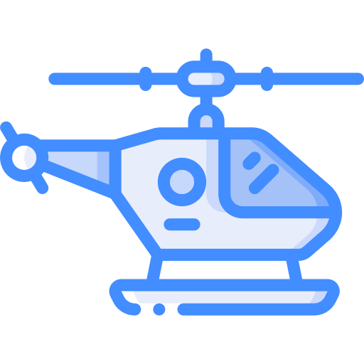 helicóptero icono gratis