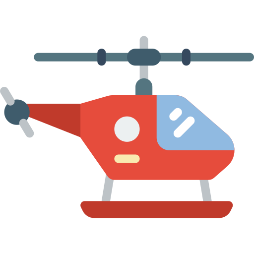 helicóptero icono gratis