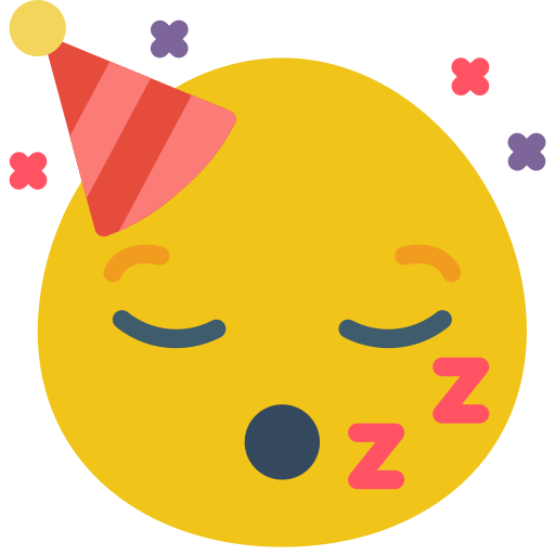 dormido icono gratis