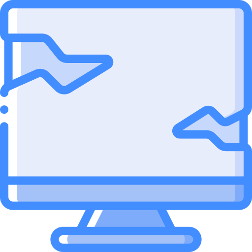 agrietado icono gratis