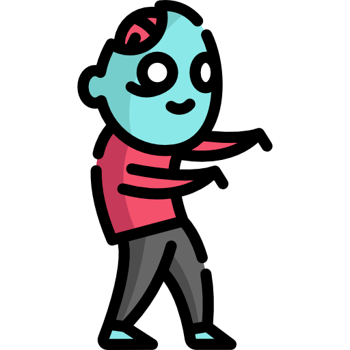 Zombie free icon Zombie free icon
