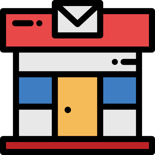 postamt kostenlos Icon postamt kostenlos Icon