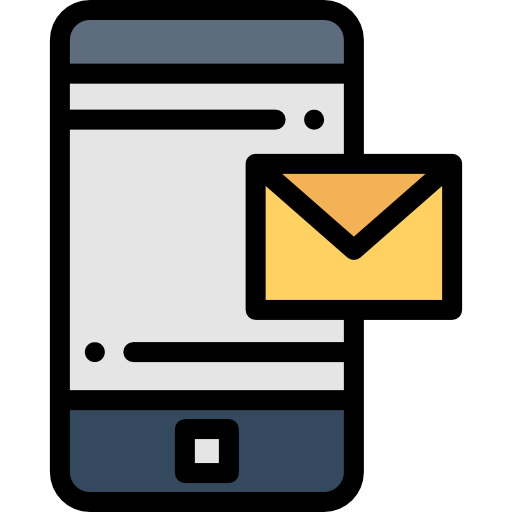 Mailing Detailed Rounded Lineal color icon