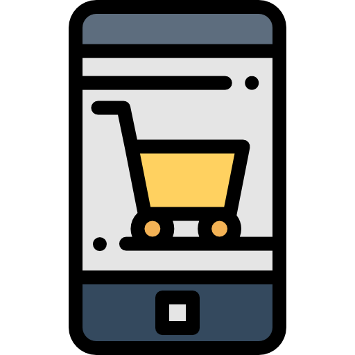 magasin mobile Icône gratuit magasin mobile Icône gratuit
