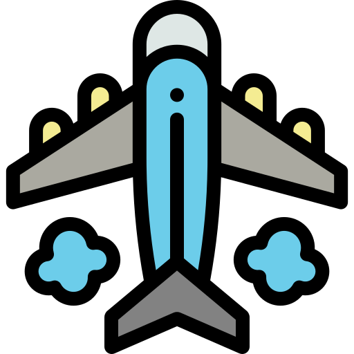 avión icono gratis