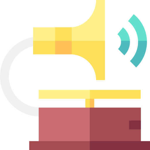 gramophone Icône gratuit gramophone Icône gratuit