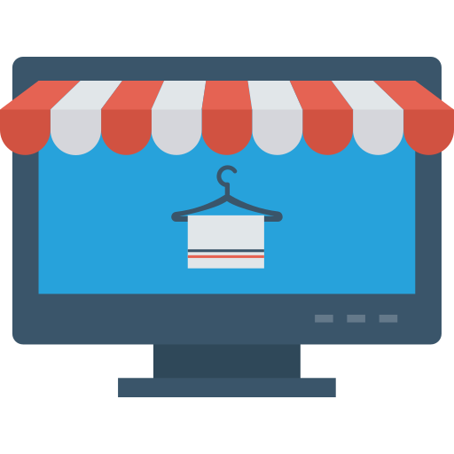 tienda online icono gratis