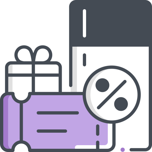 쿠폰 무료 아이콘