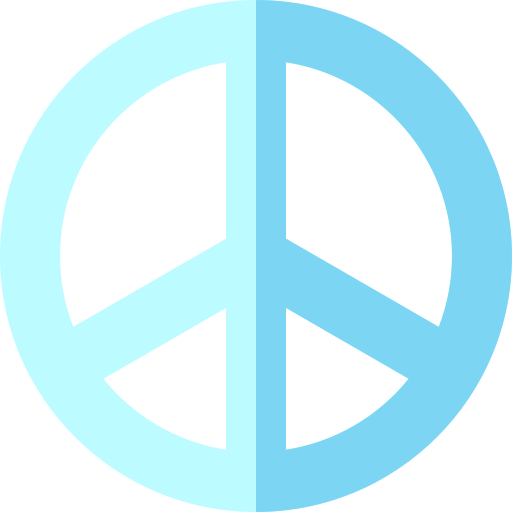 Peace sign - Free shapes and symbols icons