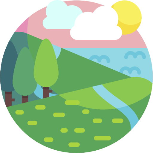 paisaje icono gratis