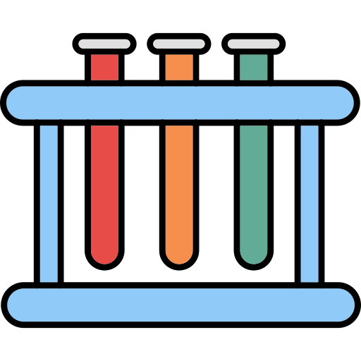 Test tubes - free icon