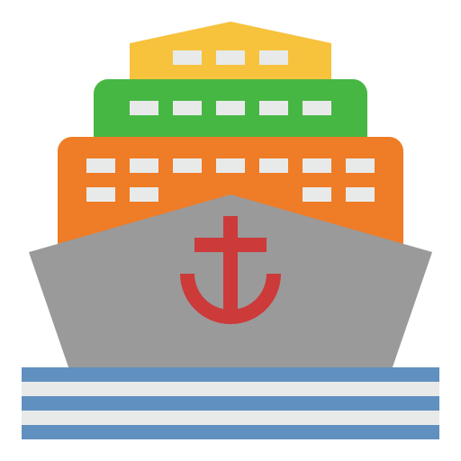 Cruise Generic Flat icon