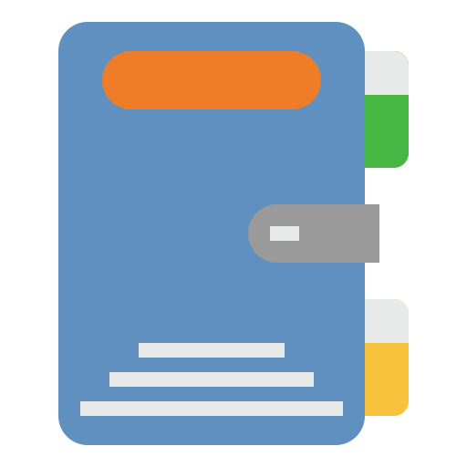 Diary Generic Flat icon