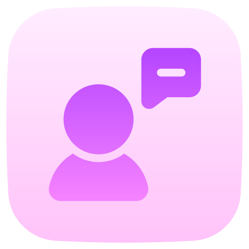 Chat - free icon