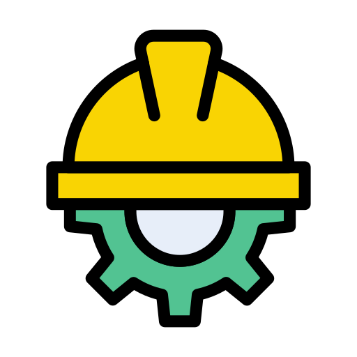 Engineer Vector Stall Lineal Color Icon