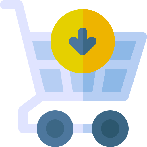 carrito de compras icono gratis