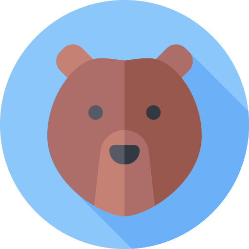 oso pardo icono gratis